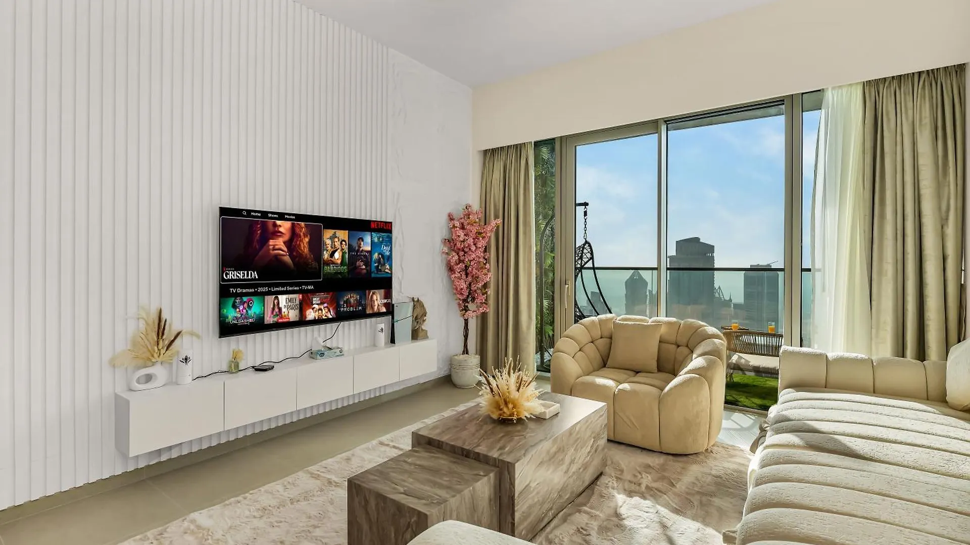 Grande Signature 2 Bedroom Apartments I Persian Gulf Views I Free Parking, Gym, Pool, Wi-Fi & Ps5 I By Skyline Serenity Dubai 0*,